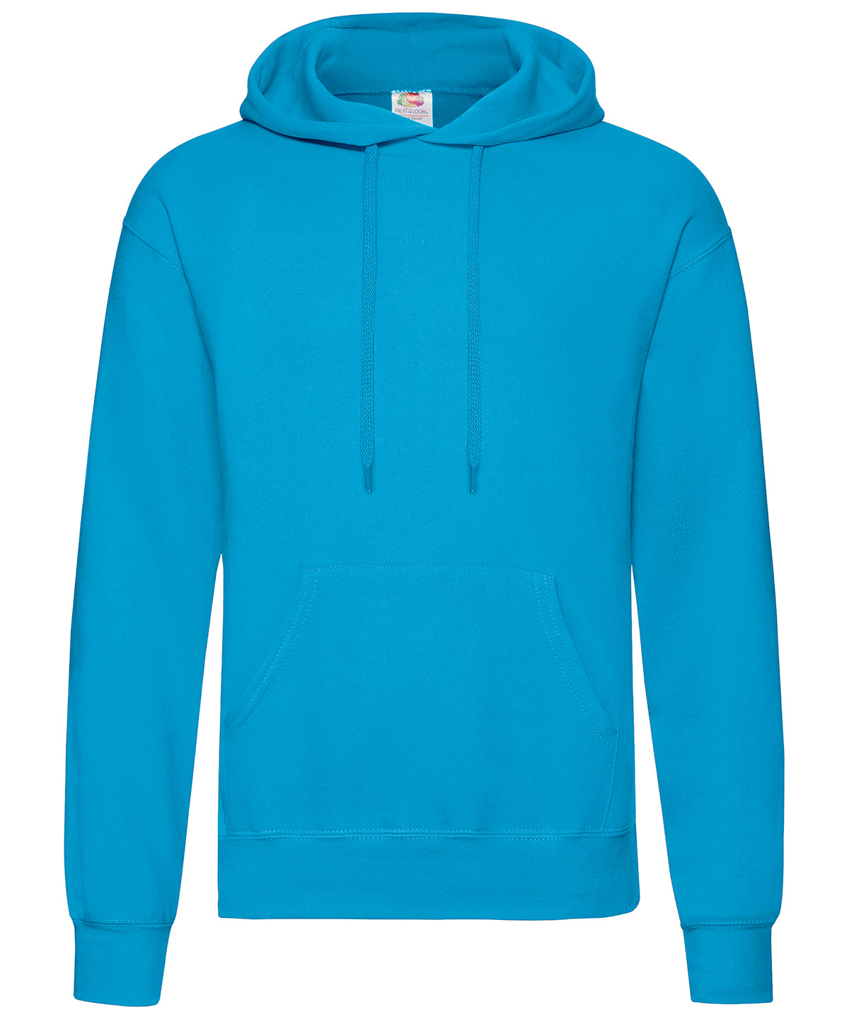 Classic 80/20 hooded sweatshirt - SS224 - Azure Blue - Customisable Hoodies