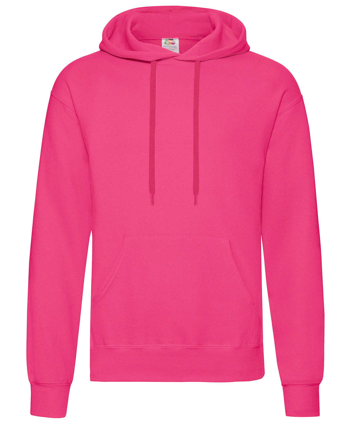 Classic 80/20 hooded sweatshirt - SS224 - Fuchsia - Customisable Hoodies
