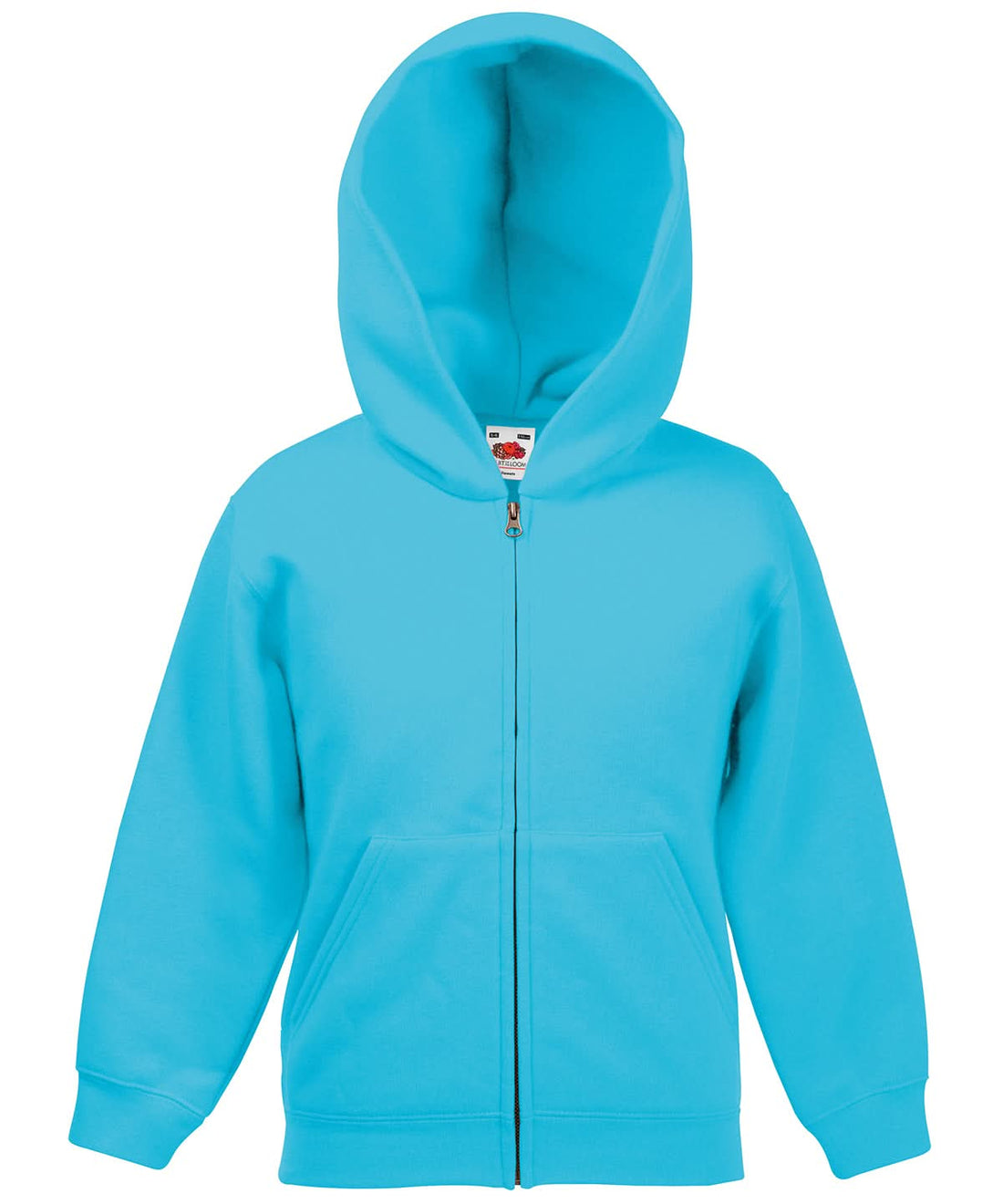 Kids Classic Hooded Sweatshirt Jacket SS225 - Azure Blue - Customisable Jacket