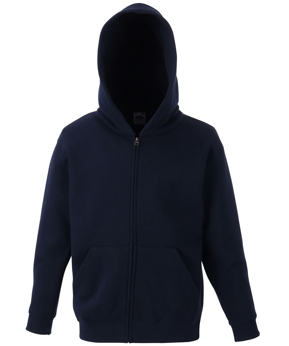 Kids Classic Hooded Sweatshirt Jacket SS225 - Deep Navy - Customisable Jacket