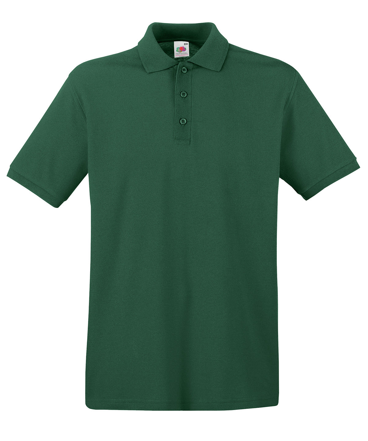 Premium polo - SS255 - Bottle Green - Customisable Polos