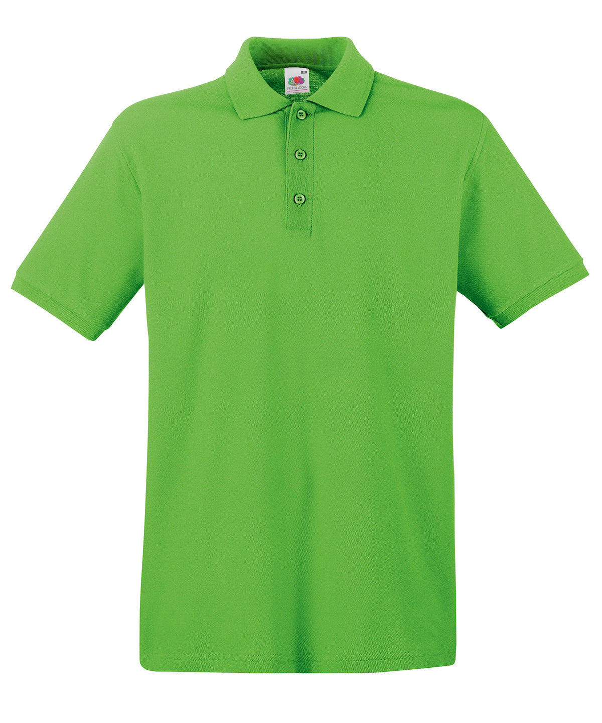 Premium polo - SS255 - Lime - Customisable Polos