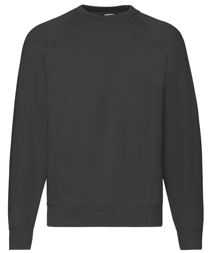Classic 8020 Raglan Sweatshirt SS270 - Black - Customisable Sweatshirts