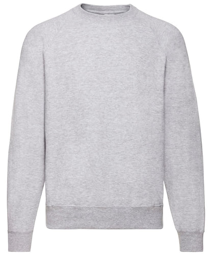 Classic 8020 Raglan Sweatshirt SS270 - Heather Grey - Customisable Sweatshirts