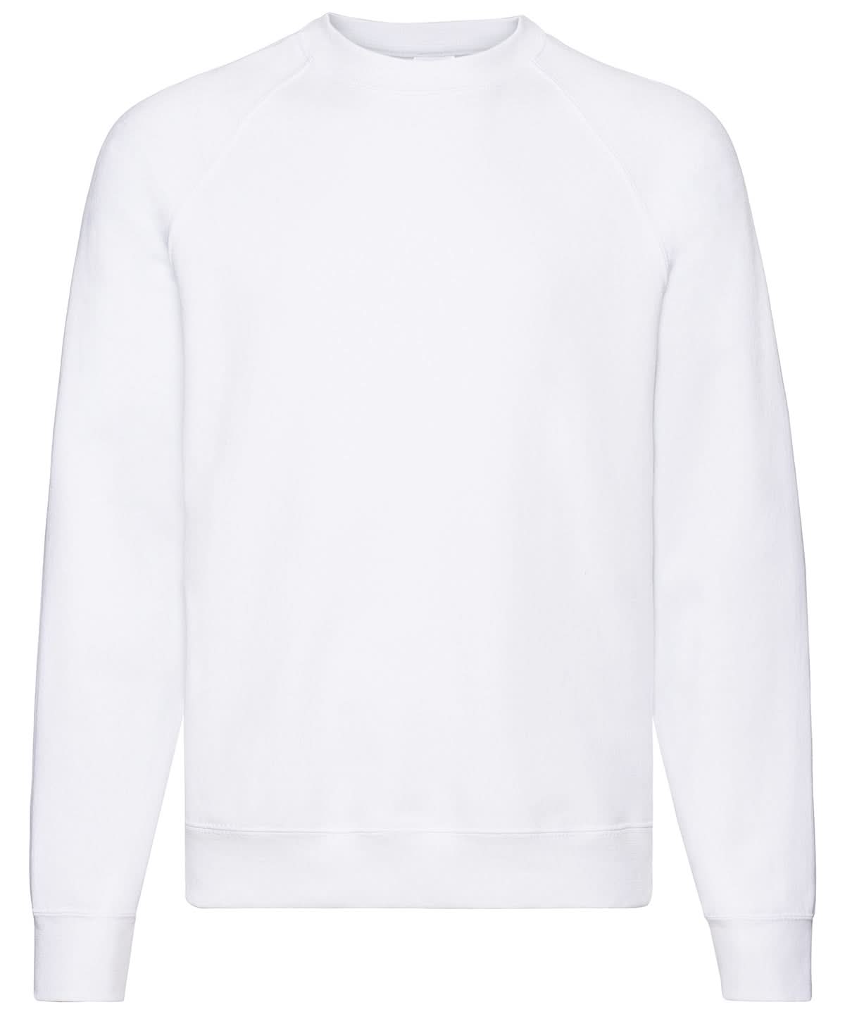 Classic 8020 Raglan Sweatshirt SS270 - White - Customisable Sweatshirts