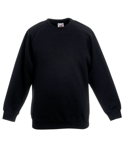 Kids Classic Raglan Sweatshirt SS271 - Black - Customisable Sweatshirts