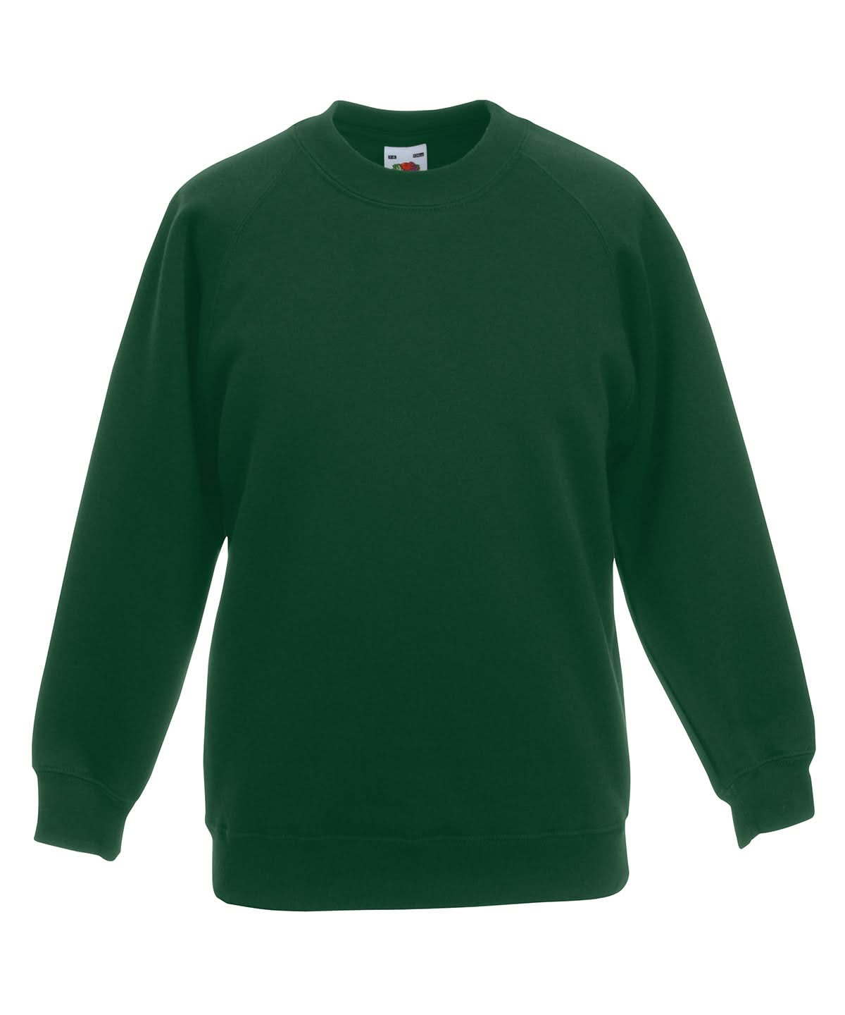 Kids Classic Raglan Sweatshirt SS271 - Bottle Green - Customisable Sweatshirts