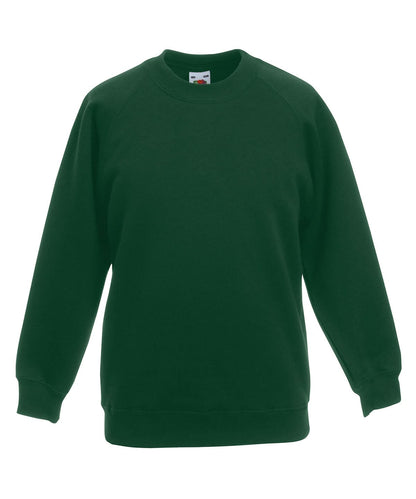 Kids Classic Raglan Sweatshirt SS271 - Bottle Green - Customisable Sweatshirts