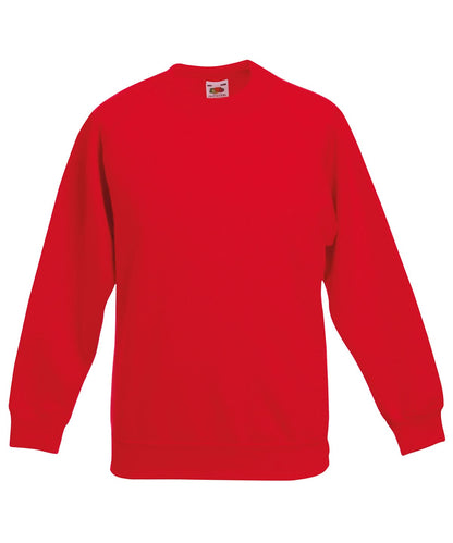 Kids Classic Raglan Sweatshirt SS271 - Red - Customisable Sweatshirts