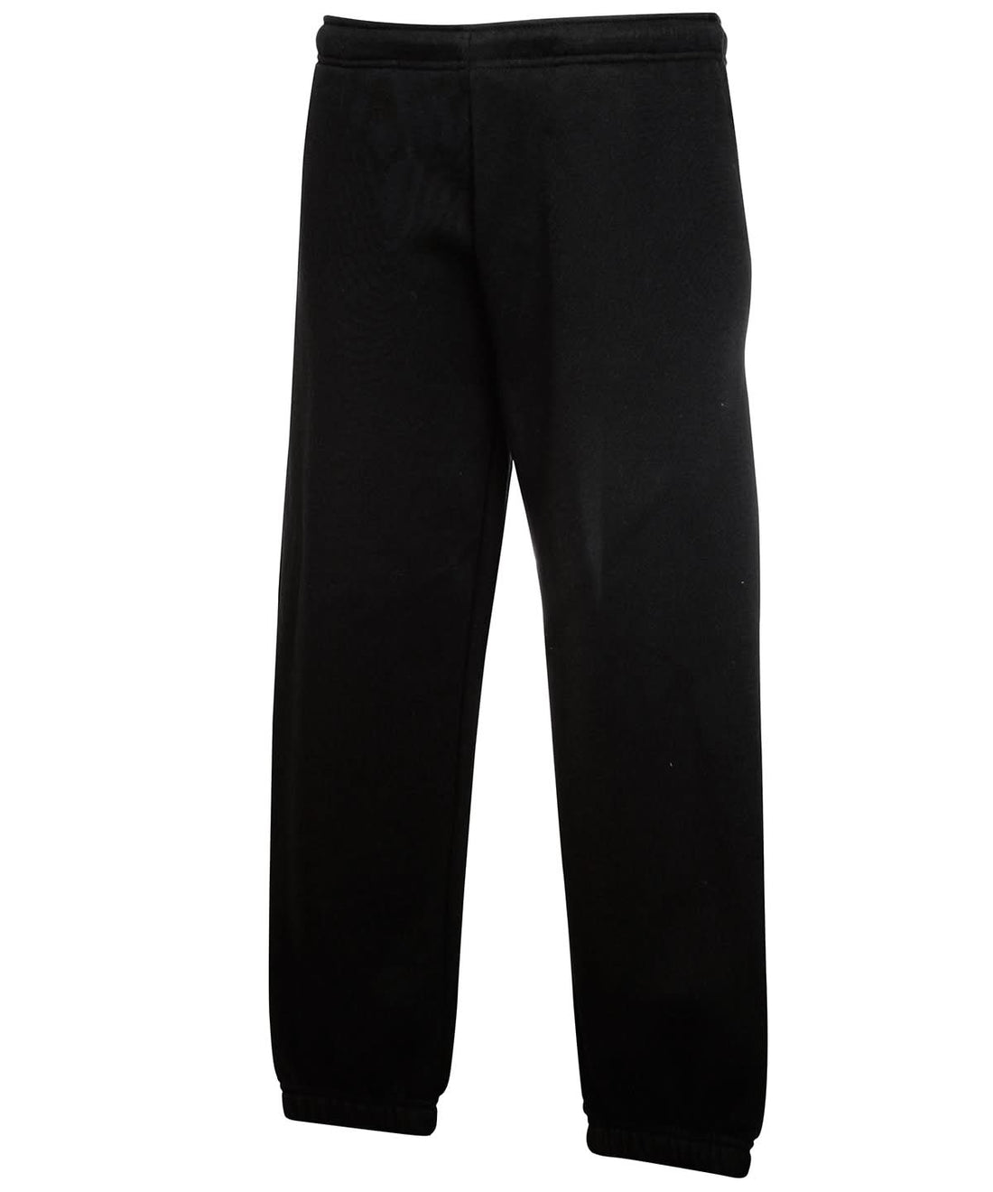 Kids Classic Elasticated Cuff Jog Pants SS323 - Black - Customisable Shorts