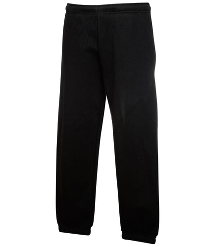 Kids Classic Elasticated Cuff Jog Pants SS323 - Black - Customisable Shorts