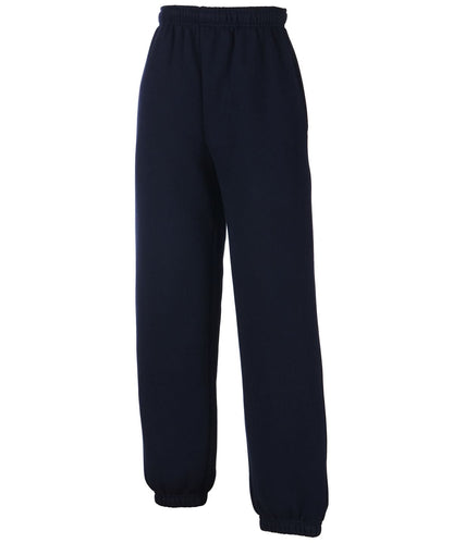 Kids Classic Elasticated Cuff Jog Pants SS323 - Deep Navy - Customisable Shorts