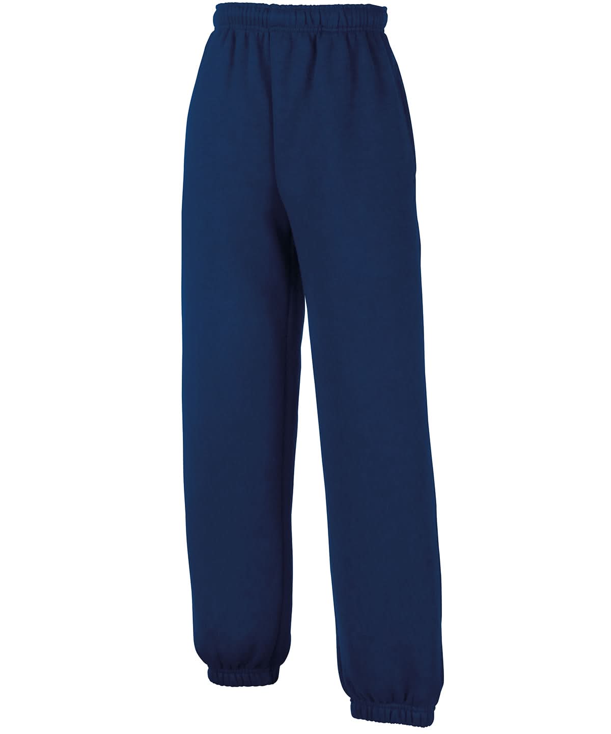 Kids Classic Elasticated Cuff Jog Pants SS323 - Navy - Customisable Shorts