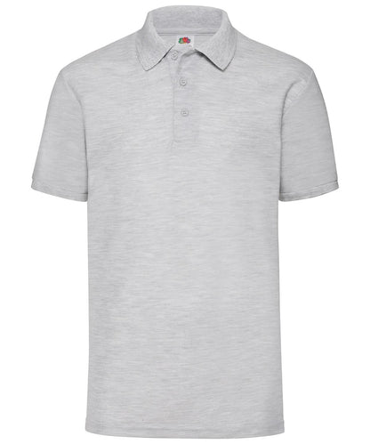 6535 Polo SS402 - Heather Grey - Customisable Polos