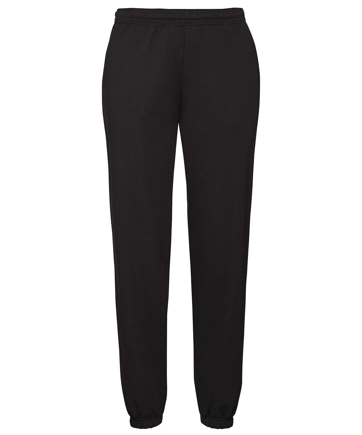 Classic 8020 Elasticated Sweatpants SS405 - Black - Customisable Shorts