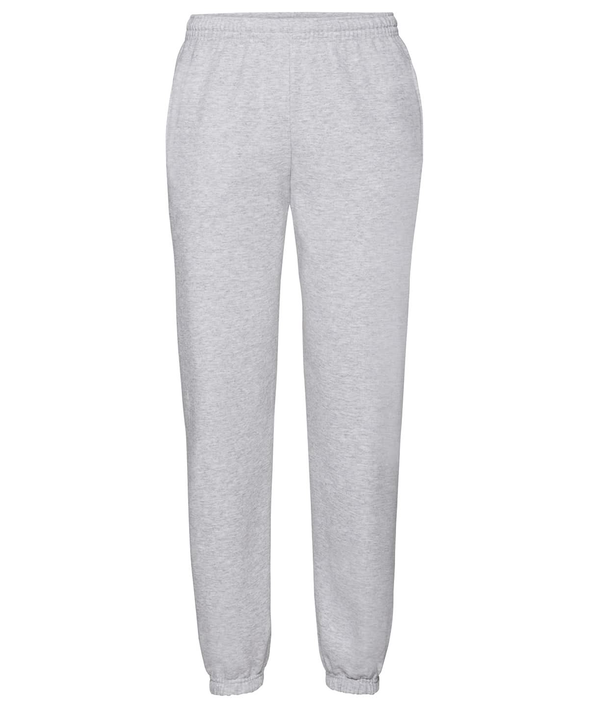 Classic 8020 Elasticated Sweatpants SS405 - Heather Grey - Customisable Shorts
