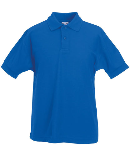 Kids 6535 Piqu Polo SS417 - Royal Blue - Customisable Polos