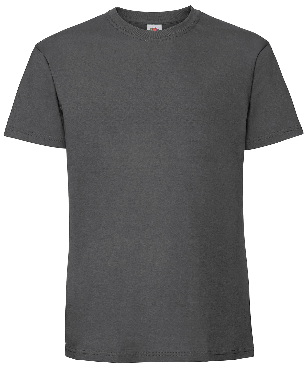 Iconic 195 ringspun premium T - SS422 - Light Graphite - Customisable T-Shirts