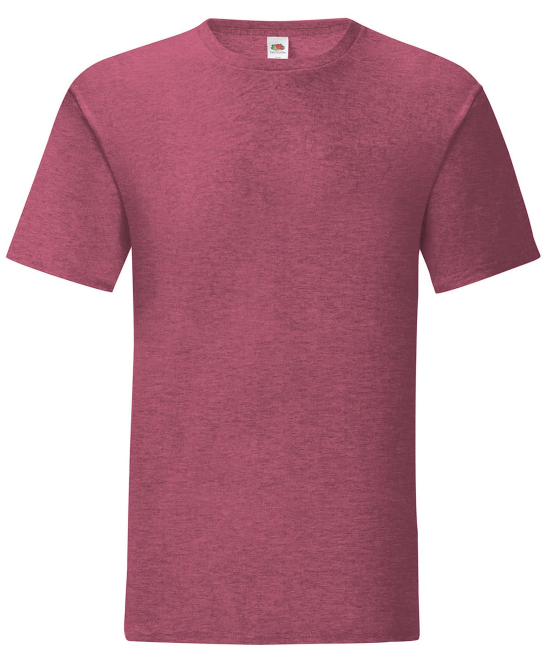 Heather Burgundy Iconic 150 T SS430 - Heather Burgundy - Customisable T-Shirt
