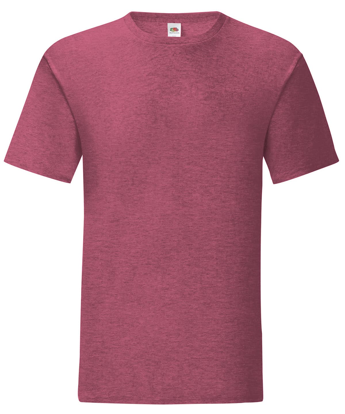 Heather Burgundy Iconic 150 T SS430 - Heather Burgundy - Customisable T-Shirt