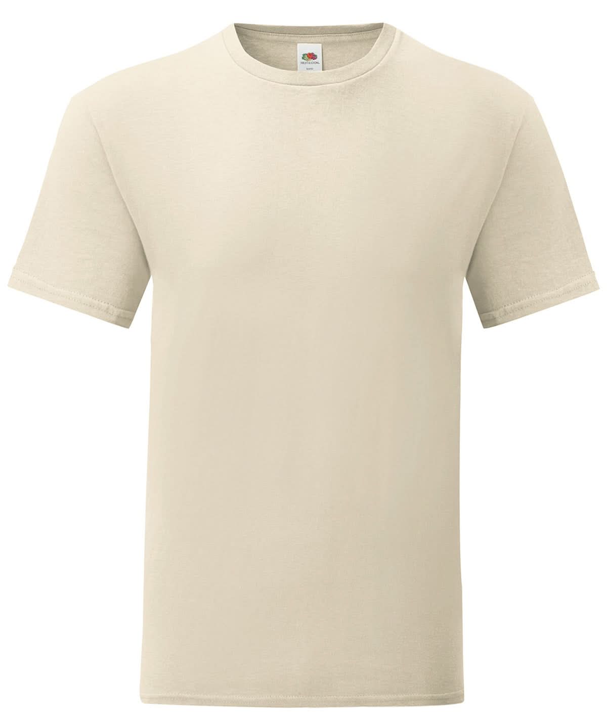 Natural Iconic 150 T SS430 - Natural - Customisable T-Shirt
