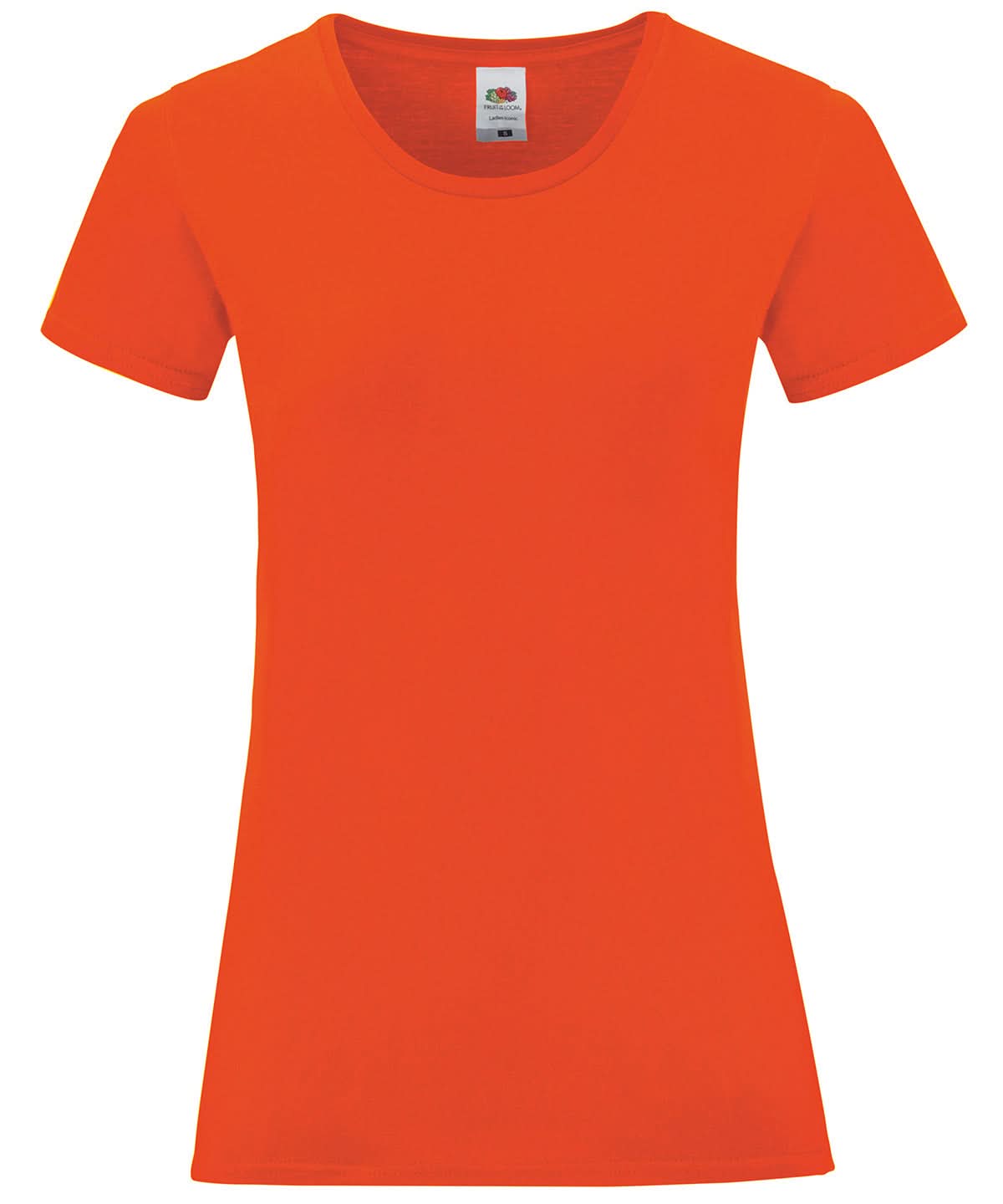 Womens Iconic T SS432 - Flame M - Customisable T-Shirt