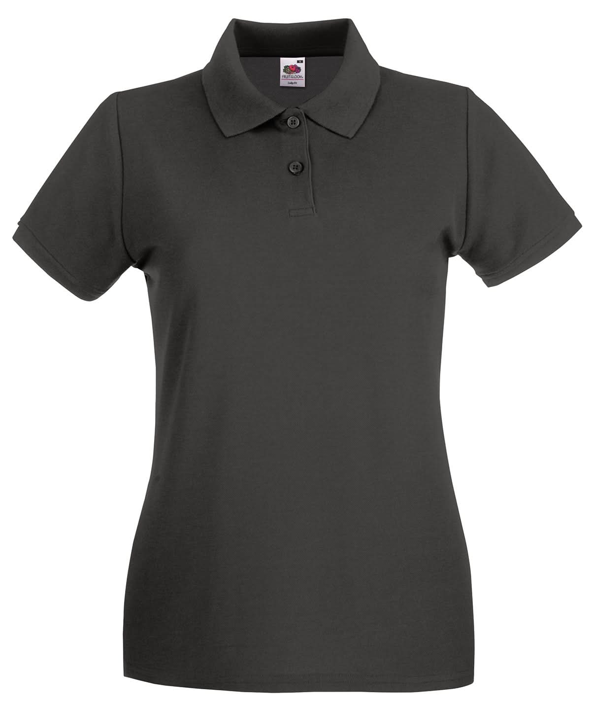 Ladies Premium Polo Shirt SS505 - Light Graphite - Customisable Polos
