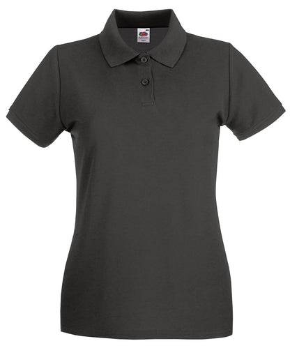 Ladies Premium Polo Shirt SS505 - Light Graphite - Customisable Polos