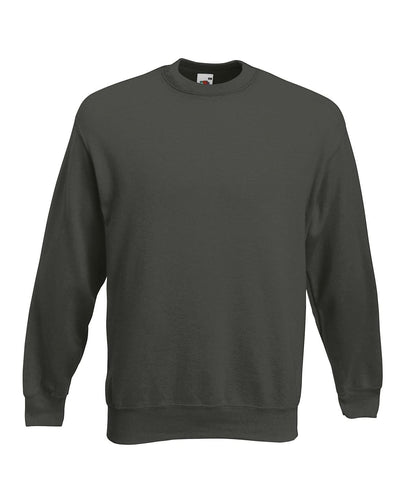 Premium 7030 Set In Sweatshirt SS800 - Charcoal - Customisable Sweatshirts