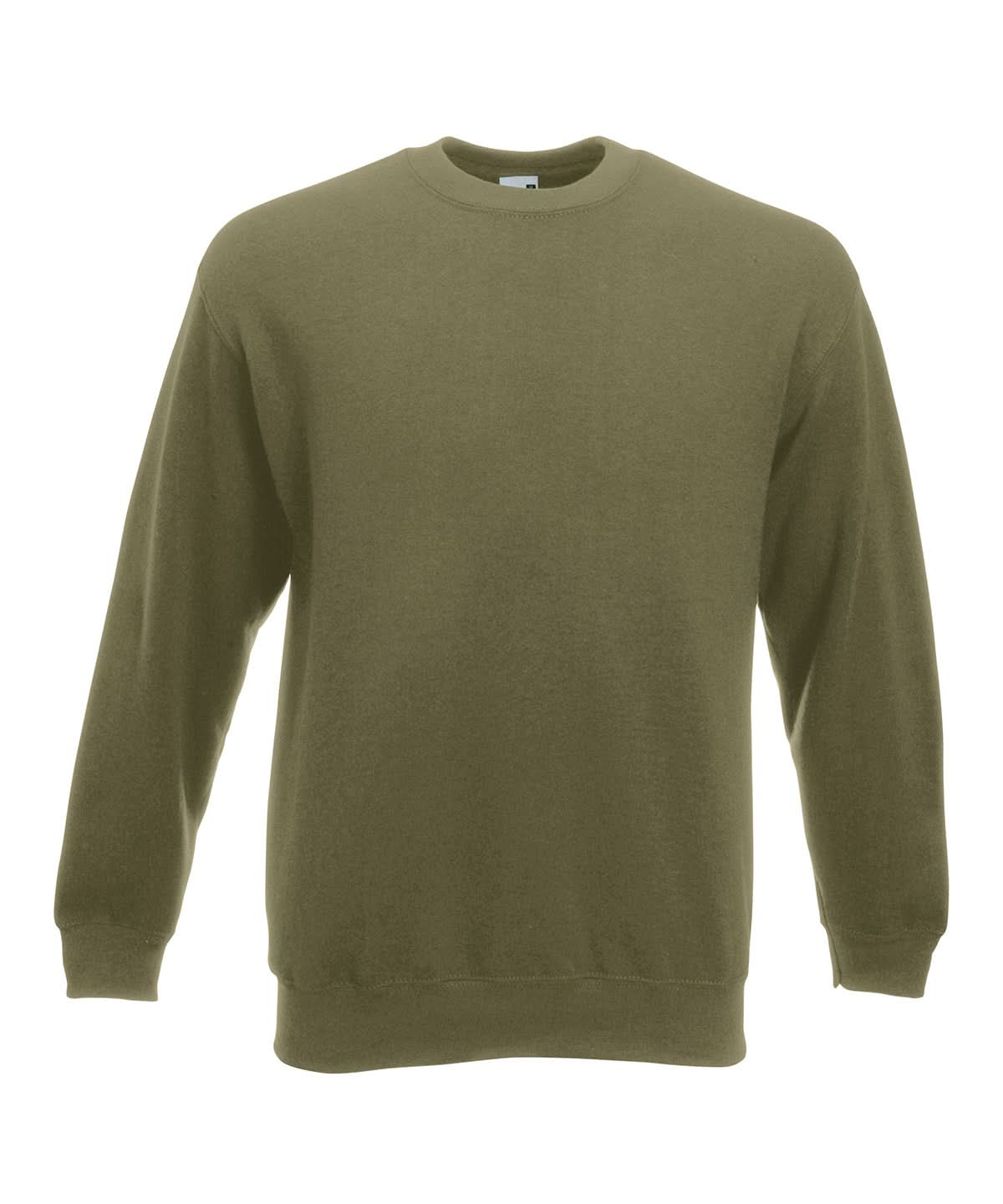 Premium 7030 Set In Sweatshirt SS800 - Classic Olive - Customisable Sweatshirts