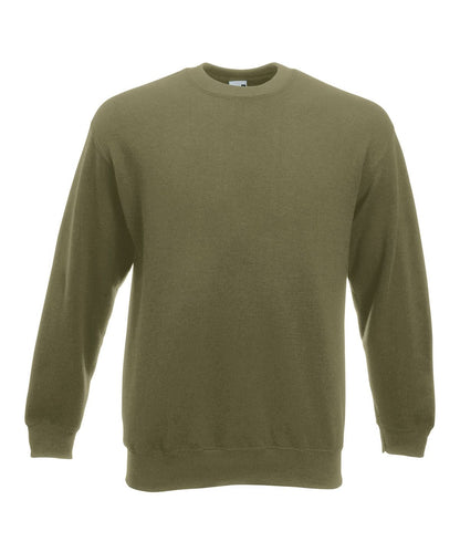 Premium 7030 Set In Sweatshirt SS800 - Classic Olive - Customisable Sweatshirts