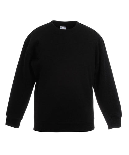 Kids Premium Set In Sweatshirt SS801 - Black - Customisable Sweatshirts