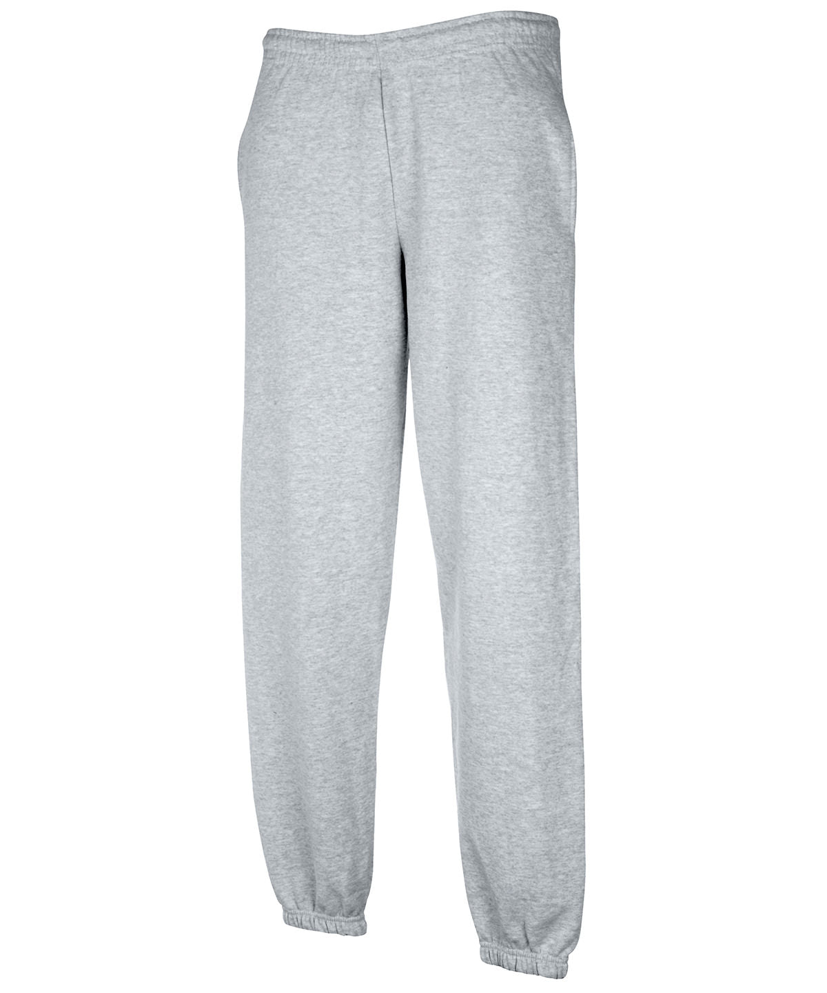 Premium 7030 Elasticated Sweatpants - 64040 - Heather Grey - Customisable Shorts