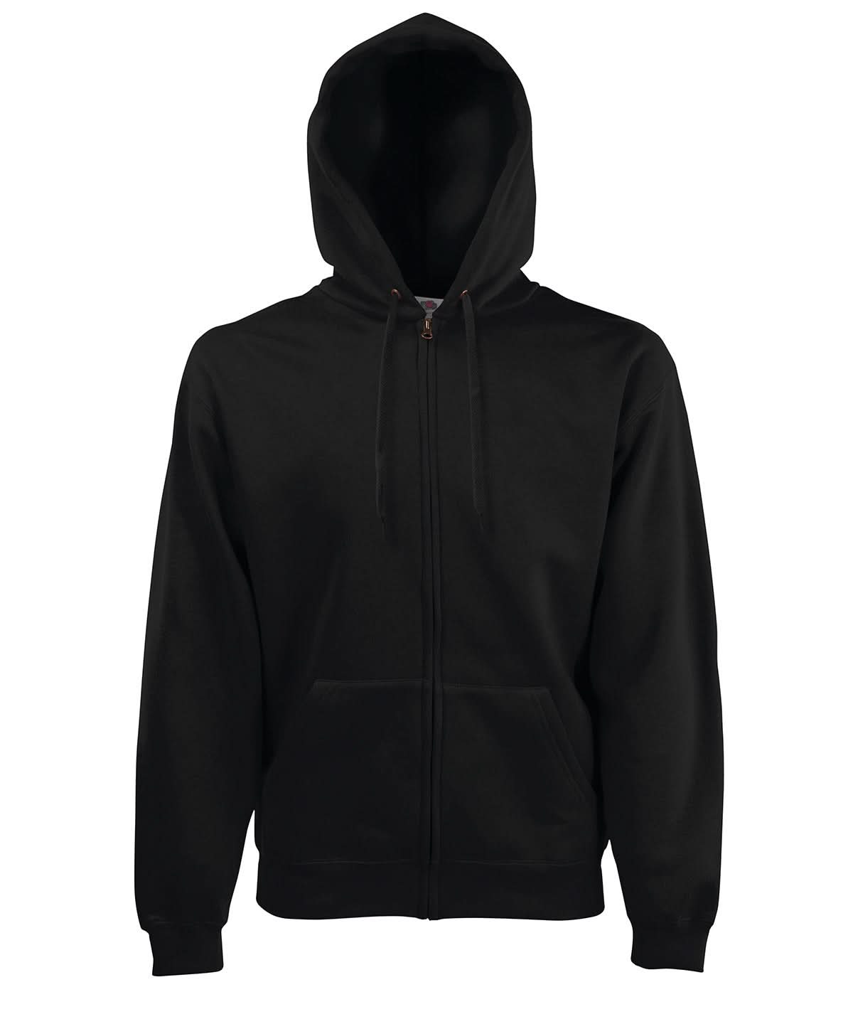 Premium 7030 Hooded Sweatshirt Jacket SS822 - Black - Customisable Jacket