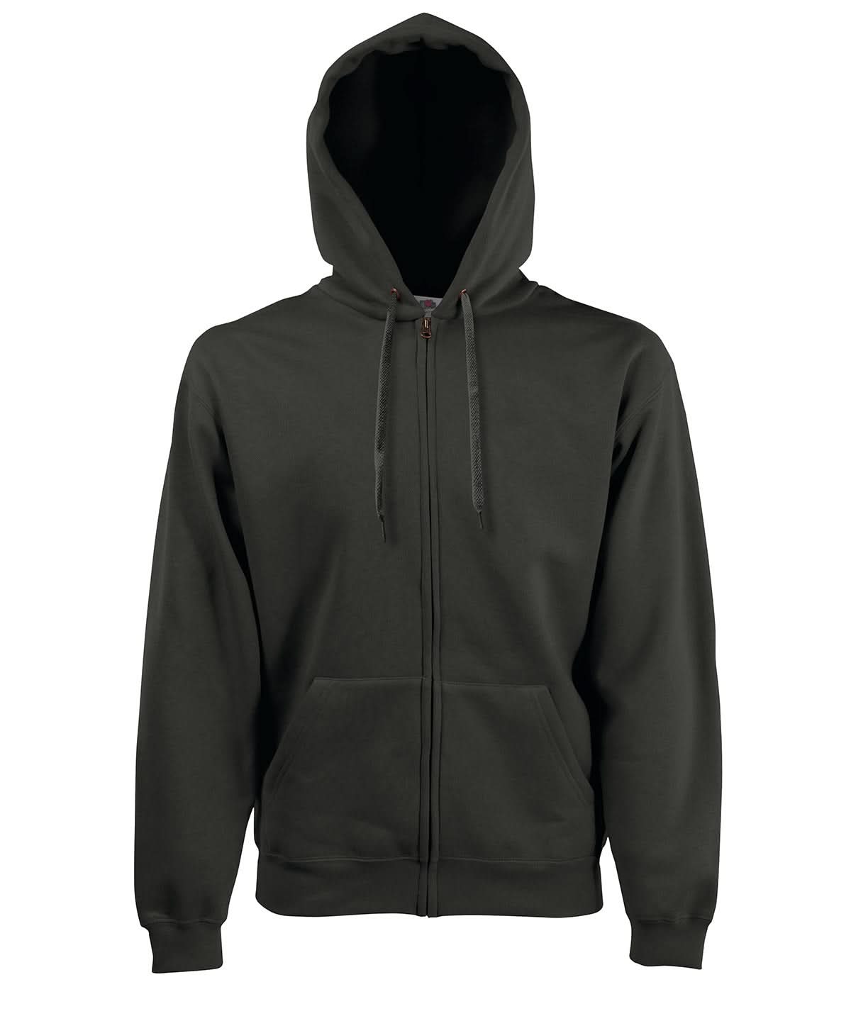 Premium 7030 Hooded Sweatshirt Jacket SS822 - Charcoal - Customisable Jacket
