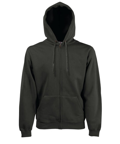 Premium 7030 Hooded Sweatshirt Jacket SS822 - Charcoal - Customisable Jacket