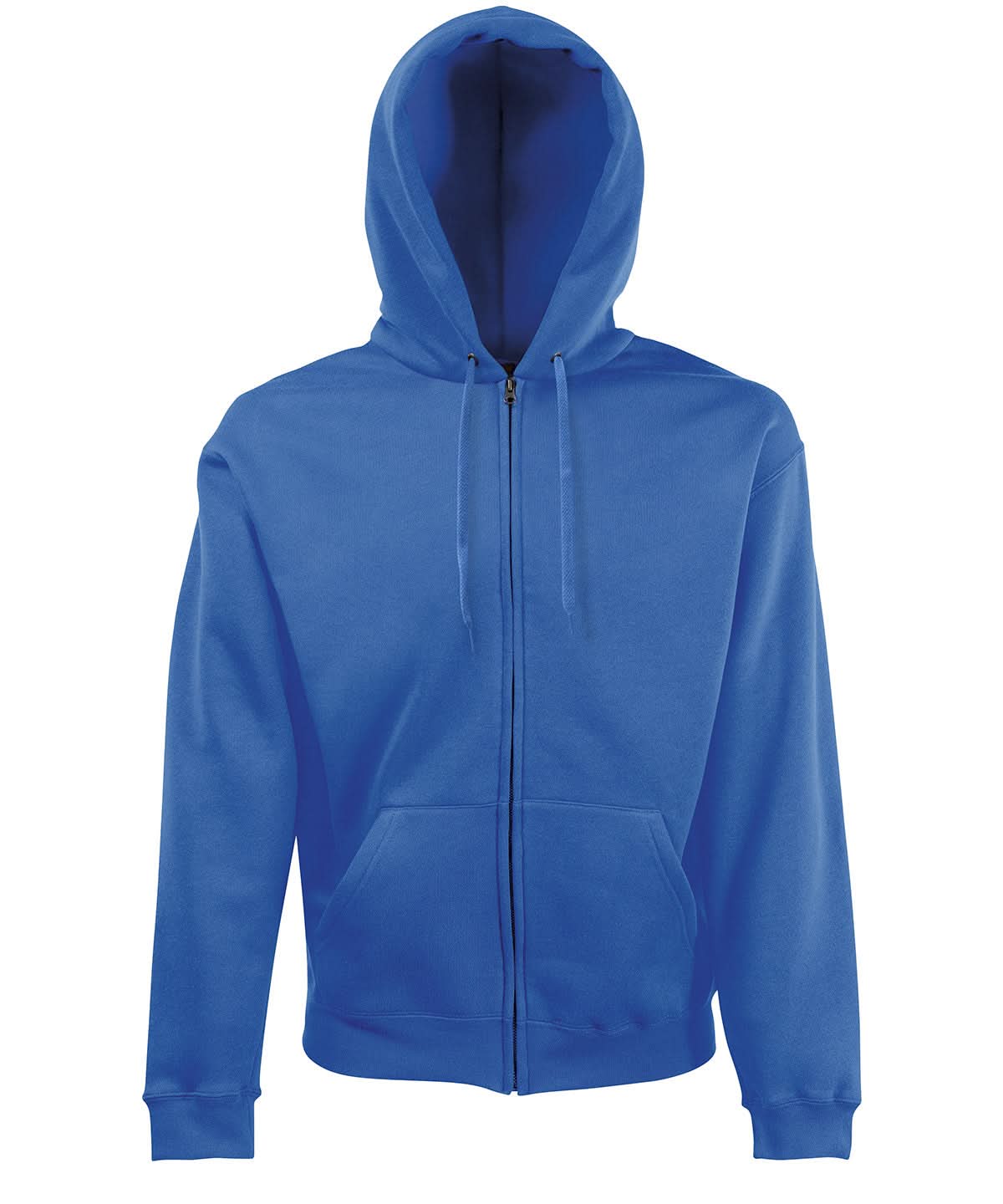 Premium 7030 Hooded Sweatshirt Jacket SS822 - Royal Blue - Customisable Jacket