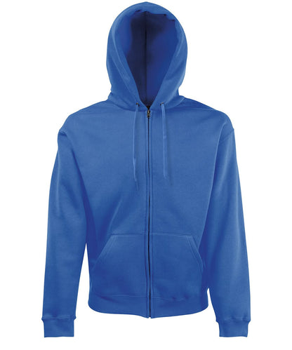 Premium 7030 Hooded Sweatshirt Jacket SS822 - Royal Blue - Customisable Jacket