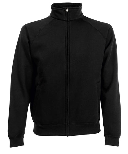 Premium 7030 Sweatshirt Jacket SS826 - Black - Customisable Jacket