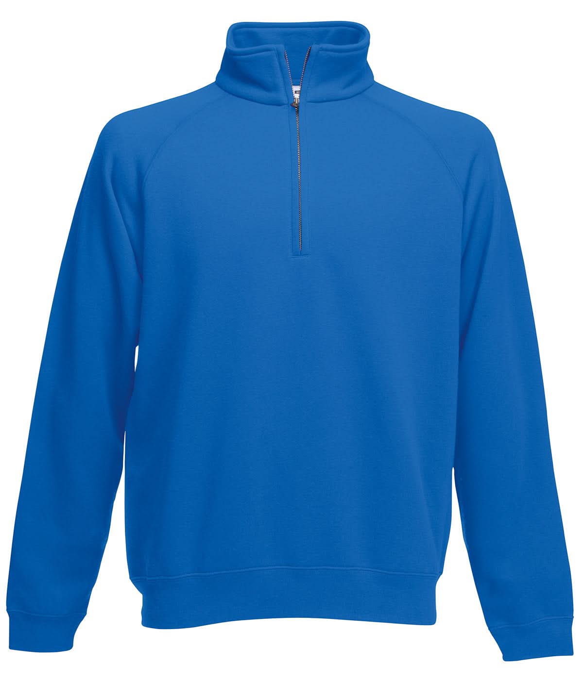 Premium 7030 Zip Neck Sweatshirt SS830 - Royal Blue - Customisable Sweatshirts