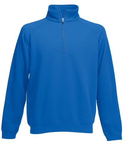 Premium 7030 Zip Neck Sweatshirt SS830 - Royal Blue - Customisable Sweatshirts