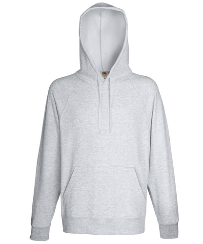 Lightweight Hooded Sweatshirt SS925 - Heather Grey - Customisable Sweatshirts