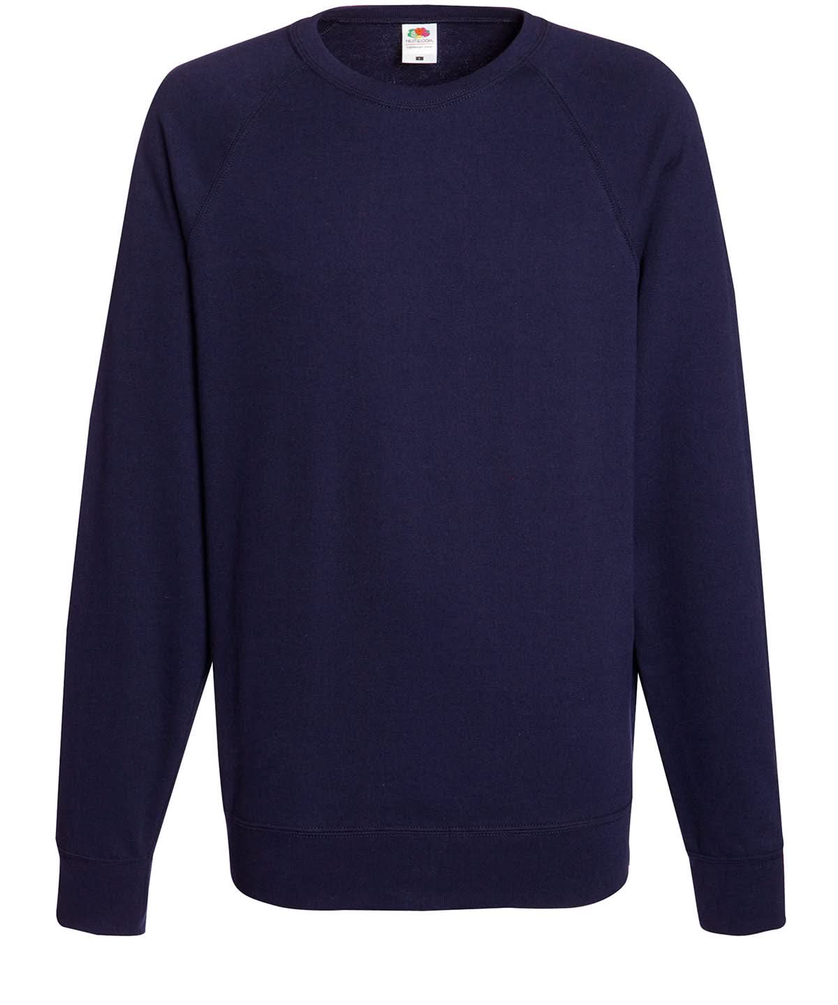 Lightweight Raglan Sweatshirt 62138 - Deep Navy - Customisable Sweatshirts