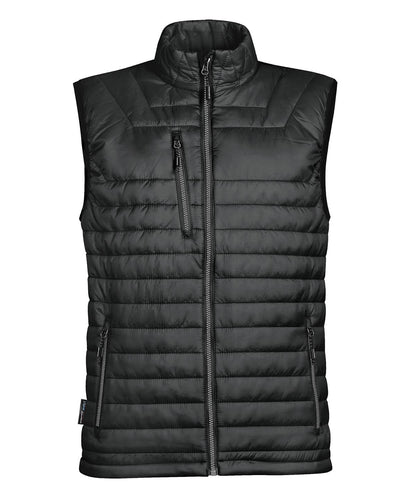 Stormtech Gravity Thermal Vest ST805 - Black Charcoal - Customisable Bodywarmers