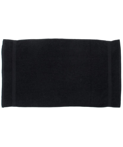 Towel City Luxury range hand towel TC003 - Black One size - Customisable Towels