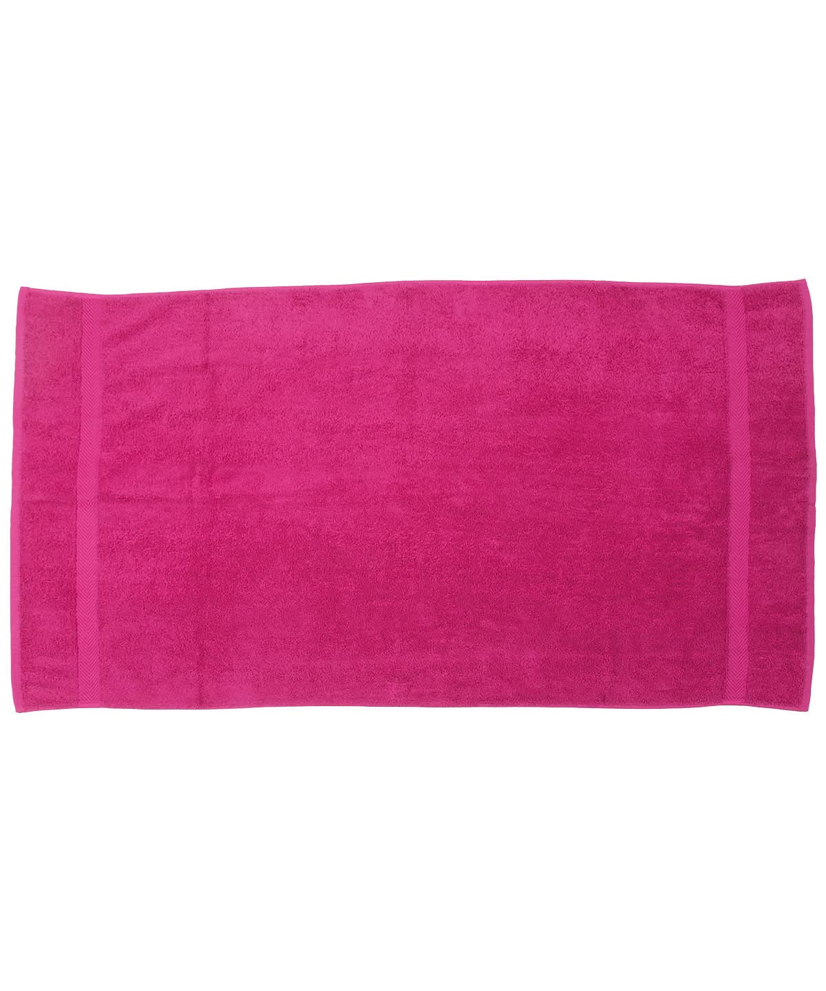 Towel City Luxury range bath towel TC004 - Fuchsia One size - Customisable Towels