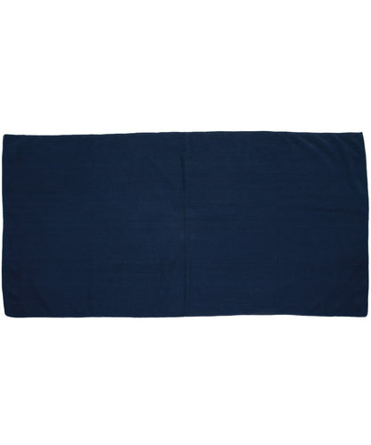 Towel City Microfibre guest towel TC016 - Navy One size - Customisable Towels