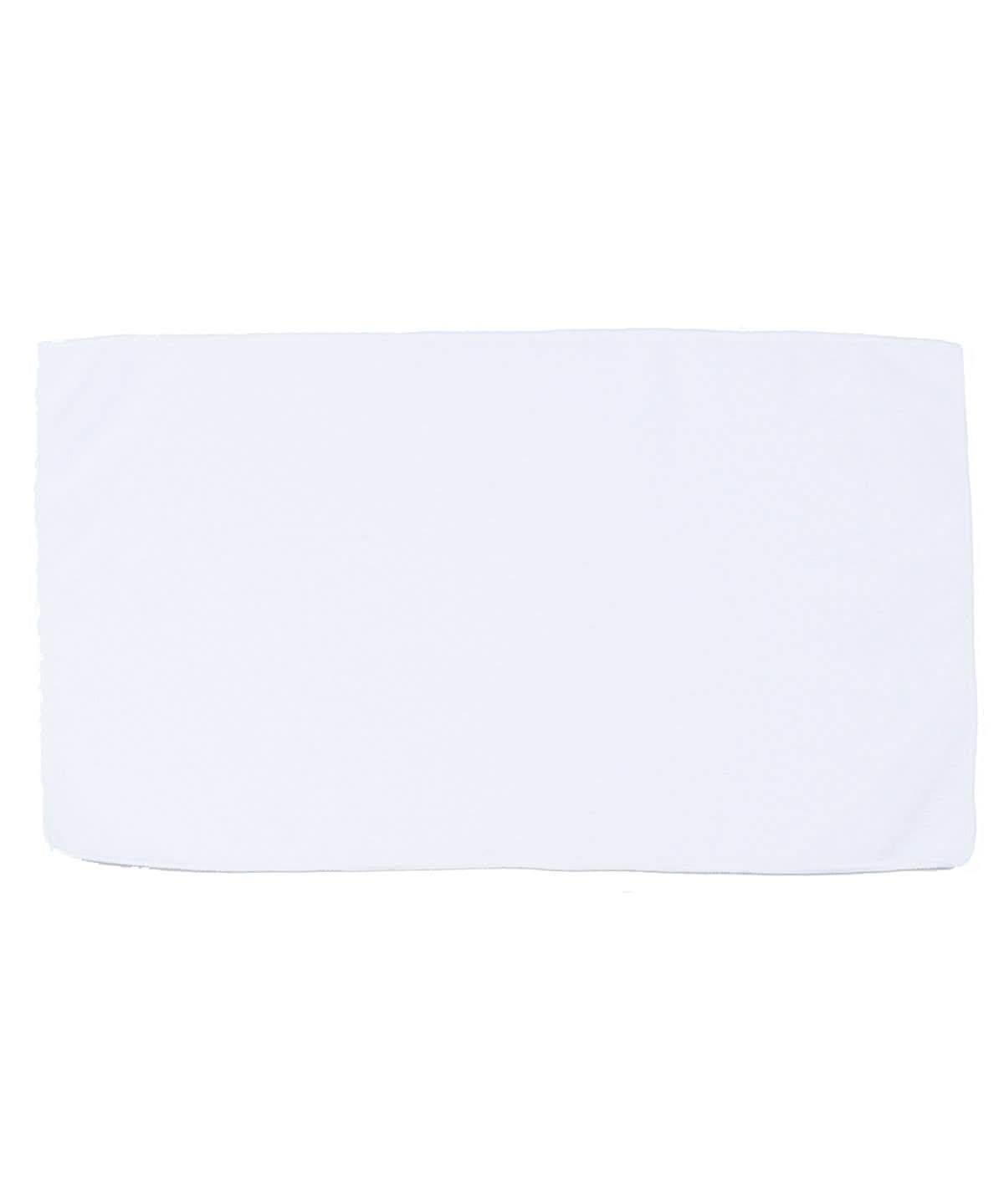 Towel City Microfibre guest towel TC016 - White One size - Customisable Towels