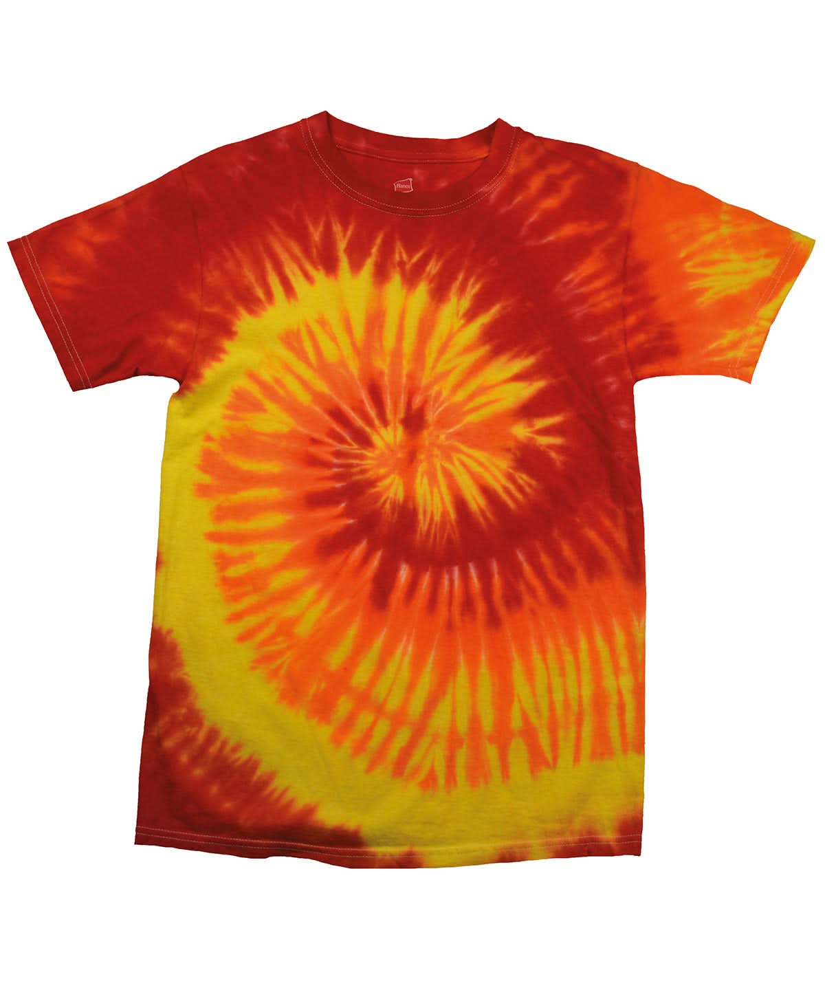 Colortone Tie Dye Shirt Blaze TD02M - Blaze - Customisable T-Shirt