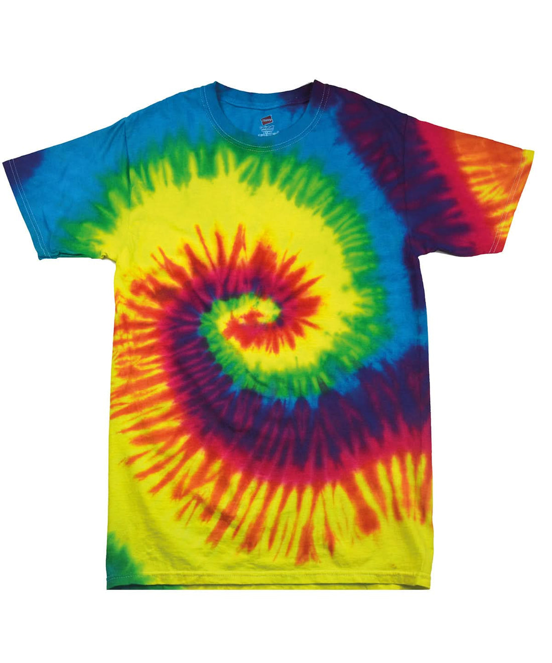 Colortone Tie Dye Shirt Rainbow TD02M - Rainbow - Customisable T-Shirt